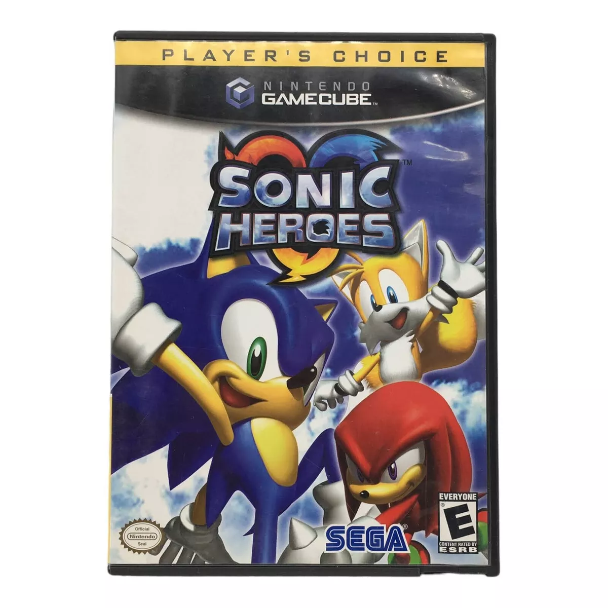 Sonic Heroes (Nintendo GameCube, 2004) COMPLETE! Tested & Working! In DVD  box 696554821958