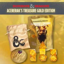Dungeons & Dragons Acererak's Treasure Packs: Gold Edition, 1x Random Pack