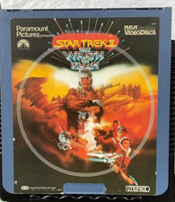 VTG Star Trek II: The Wrath of Khan 1982 RCA SelectaVision CED Movie untested