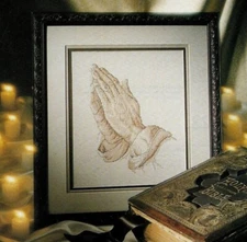 HANDS OF FAITH HOME DECOR CROSS STITCH PATTERN INSTRUCTIONS