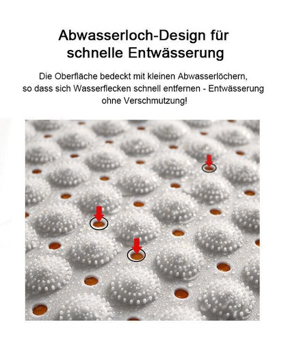 Anti Rutsch Duschmatte Badewannenmatte Badewanneneinlage Rutschfest A1Z4 DE OL - Bild 6 von 45