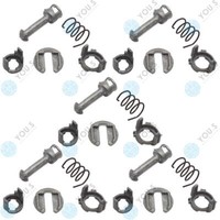 5 X You.S Reparatur TüRschloss SchließZylinder Satz Vorne Rechts FüR BMW X5 E53