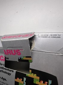 Kid Icarus (Nintendo NES 1987) 5-Screw Round Seal Hangtab CIB Complete In Box