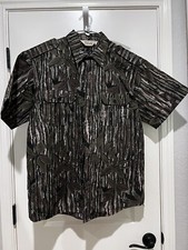 Walls Large Hunting Button Short Sleeve Real tree Camo Vintage USA Made NWOT