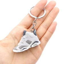 High Quality Jordan 3D Mini Sneaker Keychain Shoe Pair with Box  Bag