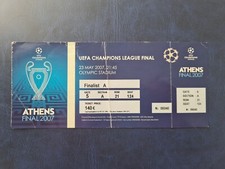 RARE FULL TICKET 2008/2009 CHAMPIONS LEAGUE FINAL LIVERPOOL - AC MILAN