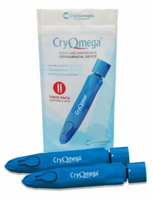 CryoConcepts CryOmega 16g Multi-Use Disposable Cryosurgical Device Twin Pack