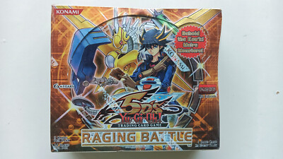 Raging Battle Booster Box First Edition Yu-Gi-Oh Nort American Edition