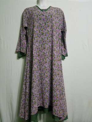 Women Clothing Abaya Jibab Long Maxi Dress Kaftan Gown Free Size 44'' around