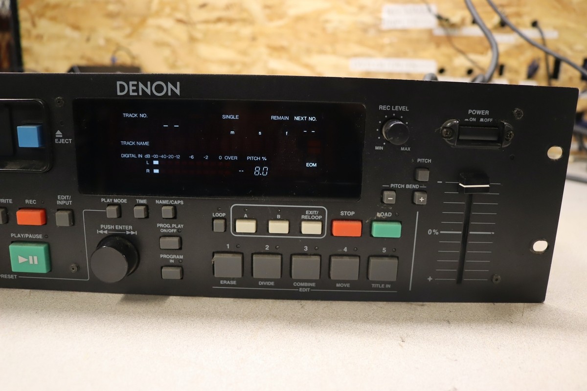 Denon DN-M2000R Professional Mini Disc Player Recorder Rack Mount