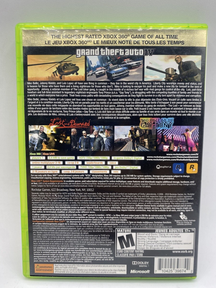 Grand Theft Auto IV Episodes From Liberty City The Complete