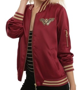 wonder woman bomber jacket