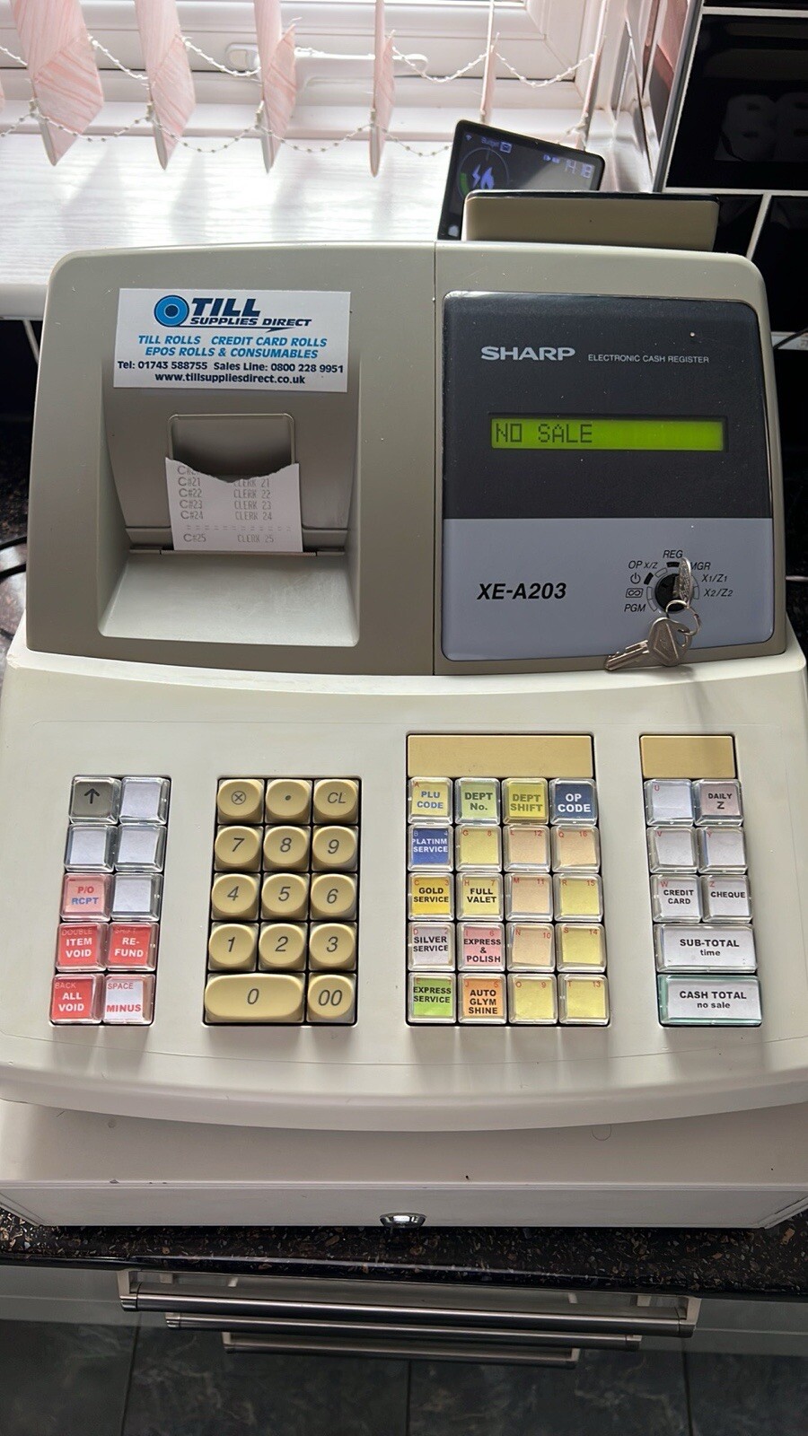 sharp electronic cash register eBay