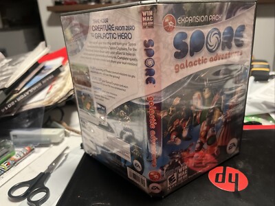 SPORE Galatic Adventures - Expansion Pack - PC/Mac DVD ROM No CD Key