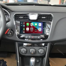 For 2011-2014 Chrysler 200 Apple CarPlay Android 13 Car Stereo Radio GPS SWC 32G