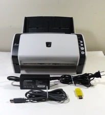Fujitsu Fi-6130 Scanner COMPLETE SET (AC Adapter; USB Cable; USB Setup Drivers)