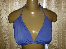 NWT Boden Womens Blue Swimsuit Top size US 14 bikini Blue padded