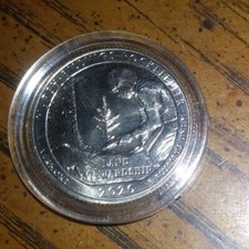 UNC - 2020 - P Mint - Vermont - Marsh Billings Quarter + Capsule! 
