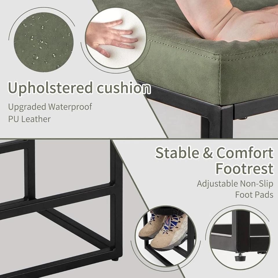 Counter Height Bar Stools,30 inch Bar Height Stools, SET of 2 - Image 2 of 4