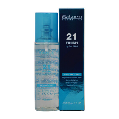 Salerm Cosmetics 21 Finish Spray Silk Protein 3.4  OZ NEW PRESENTATION
