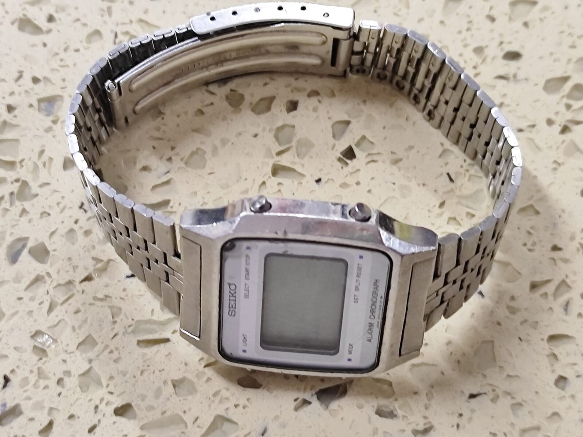 Seiko A914-5A09 Vintage Digital Quartz Alarm Chronograph RUN | eBay