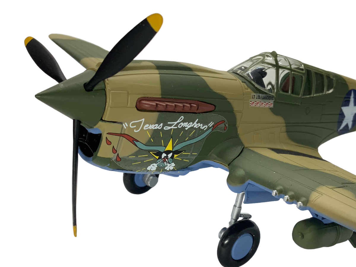 Franklin Mint Armour B11B622 Curtis P-40 Warhawk “Texas Longhorn