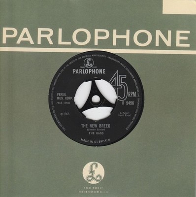 THE GASS - THE NEW BREED rare original 1966 UK Parlophone VG+