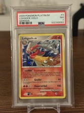 2009 Pokemon Platinum Lohgock Holo Deutsch PSA 7 Near Mint German Vintage