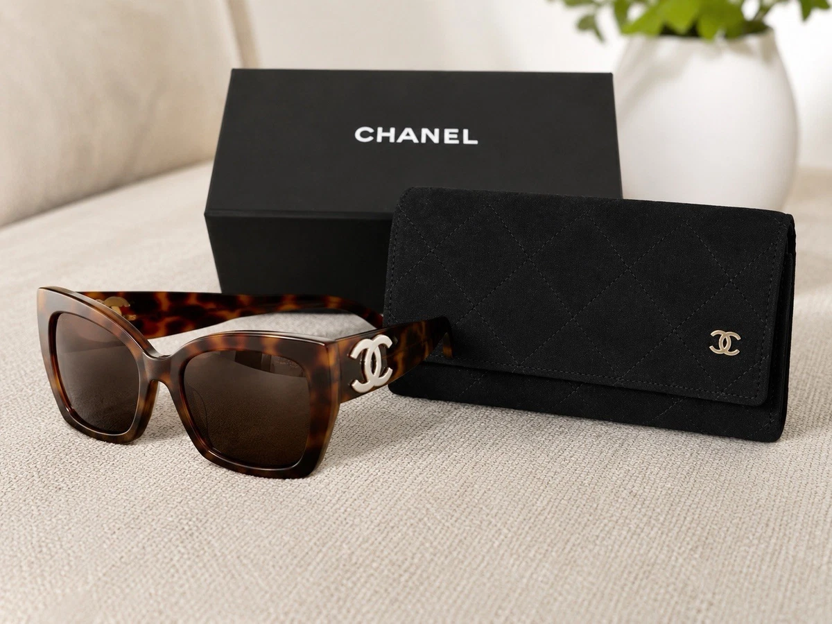 CHANEL Brown Cat Eye Sunglasses for Women for sale | eBay