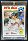 2026 Topps Heritage Roman Anthony Real One Auto RC Special Edition Red Ink #/77