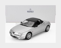 Norev 187853 Alfa Romeo - Spider 2.0 Twin Spark Cabriolet Soft-Top 1999 - Silber