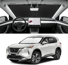 Custom Fit Windshield Sun Shade for Nissan Rogue 2021-2026, Foldable Car Sunshad