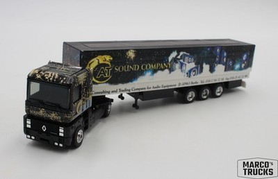 Albedo Renault AE semi-trailer truck ''CAT Sound Company 10963 Berlin'' 1:87 /AL17