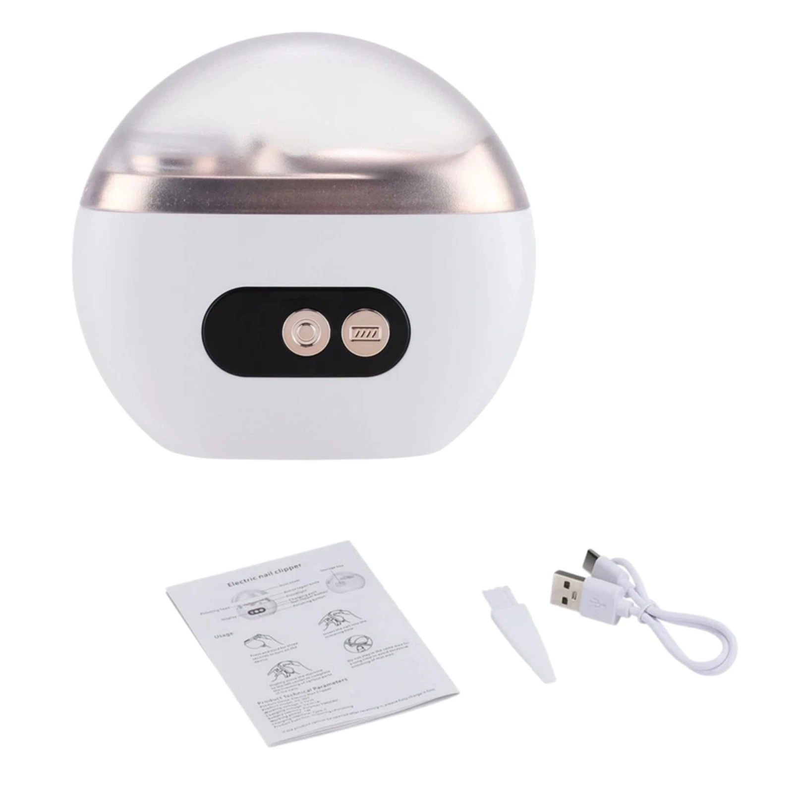 Electric Nail Trimmer for Baby Toddler Infant 3 Speed Rotary Grinder File Kit
Opens in a new window