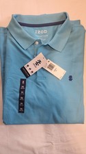 Brand New 2XL Turquoise Izod Advantage Stretch Shirt