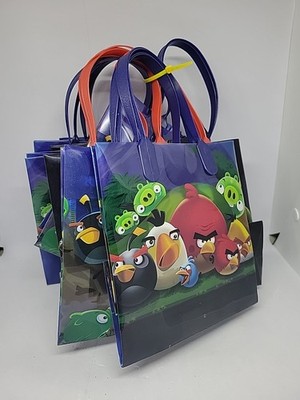 ANGRY BIRDS 11 PIECE (2 DIFFERENT STYLES) GOODIE BAGS PARTY FAVOR GIFT BAGS-NEW!