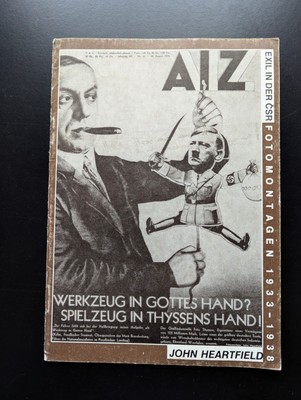 1986 1st Ed ''John Heartfield Exil in der CSR Fotomontagen 1933   1938''