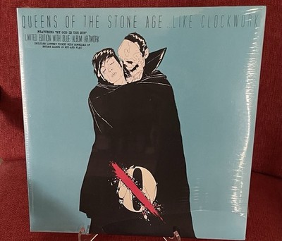 Queens of the Stone Age-like Clockwork-Vinyl  Lim.  Edition-Blue Cover Artwork