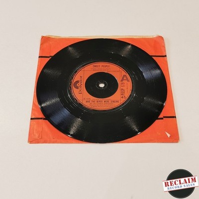sweet people - and the birds were singing 7'' vinyl record VG