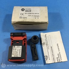 Allen Bradley 802F-S62P10 Key Interlock Switch FNOB