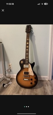 Epiphany Les Paul Standard Custom 59 Electric Guitar Tobacco Sunburst 6-String