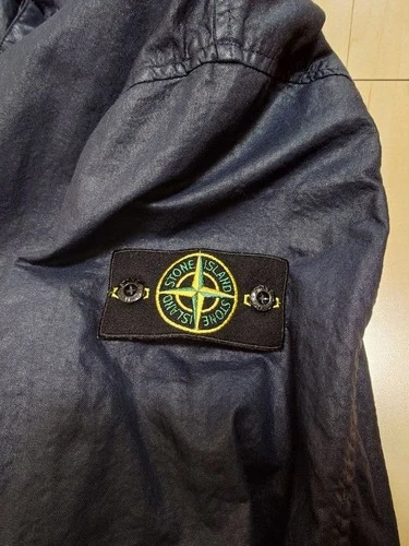 Stone Island Nylon Panama-TC Navy L Men's Jacket image 6