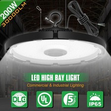 200W UFO Led High Bay Light Commercial Warehouse Led Shop Lights Garage Lighting