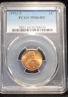 1952-S Lincon Cent  - PCGS MS66 Red