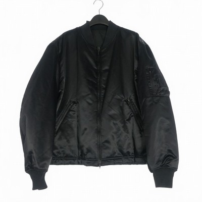 Y-3 Yohji Yamamoto Adidas Mens Classic Bomber Jacket XL Black Nylon HP1344 Vtg
