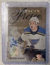 2024-25 Upper Deck Artifacts Fresco Signatures Kevin Hayes Auto #FS-KH