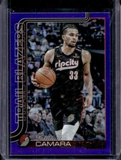 2025-26 Topps Toumani Camara Purple Rainbow #/250 Trail Blazers