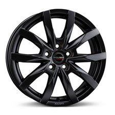 1x BORBET DESIGN CW5 black matt 6.0Jx16 5x130 ET68