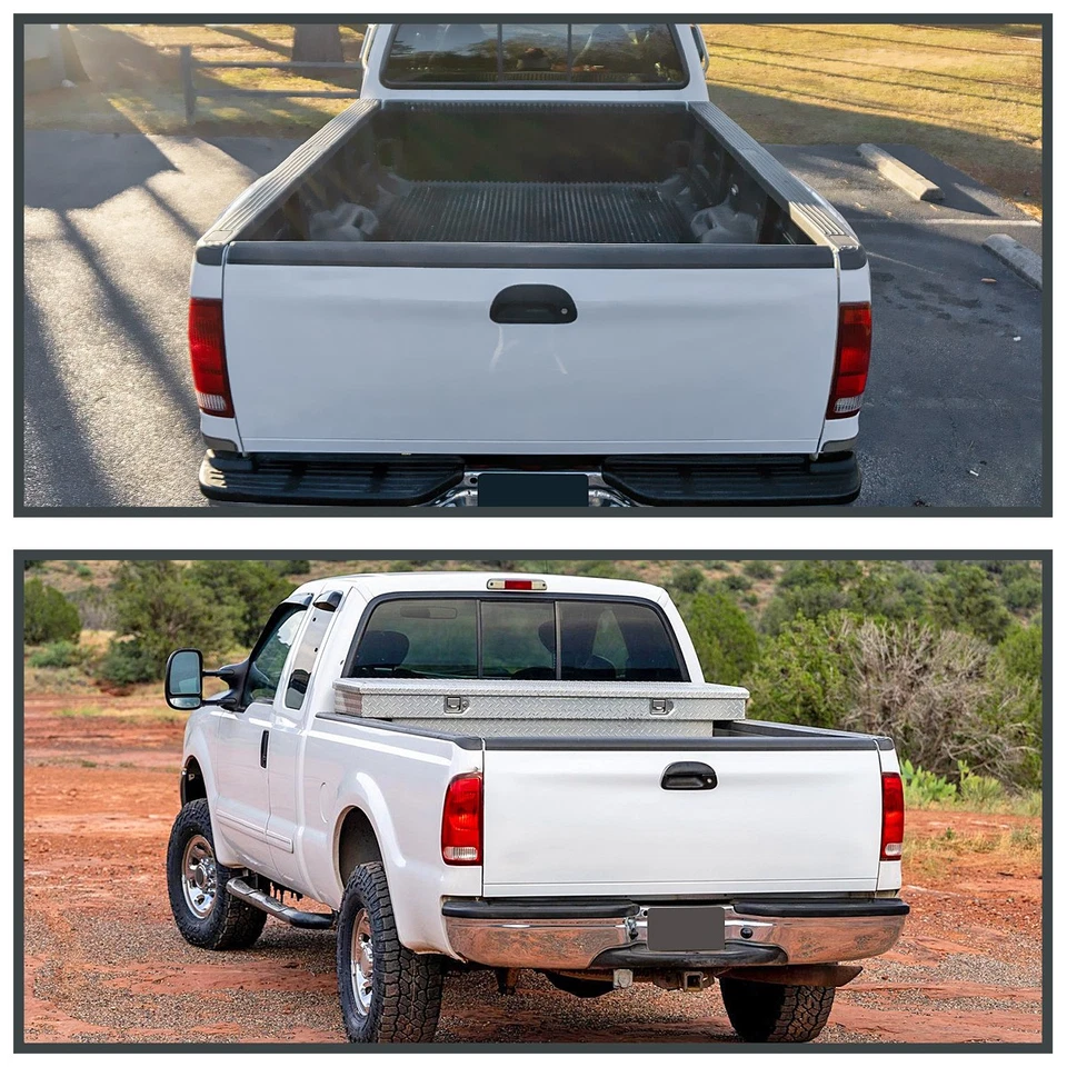 Fits 1999-2007 Ford F250 F350 F450 Super Duty Tailgate Molding Protector Spoiler Foto 4 de 4