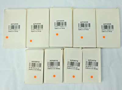 Replacement Battery Lot All for iPhone 8 8+Plus, 9 Batteries in Total
